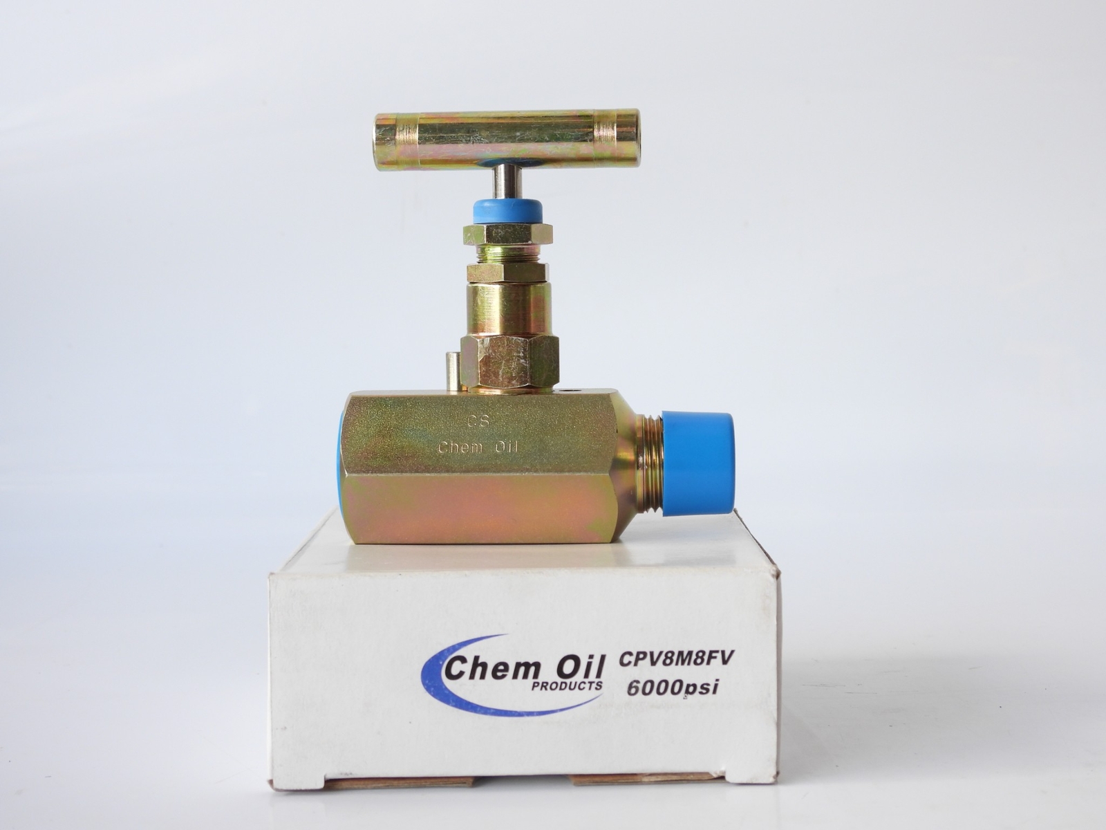 Chem Oil CPV8M8FV 6000 PSI Needle Valve 1/2" NPT NEW