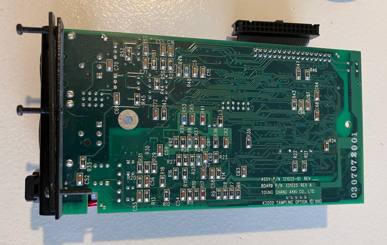 Kurzweil K2000 Keyboard SMP-K Sampling board Known Working – Used