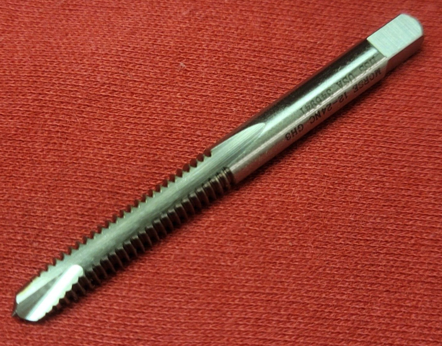 12-24 NC HS 2FL H3 Spiral Point Plug Power Tap Morse MT3634038 12/24