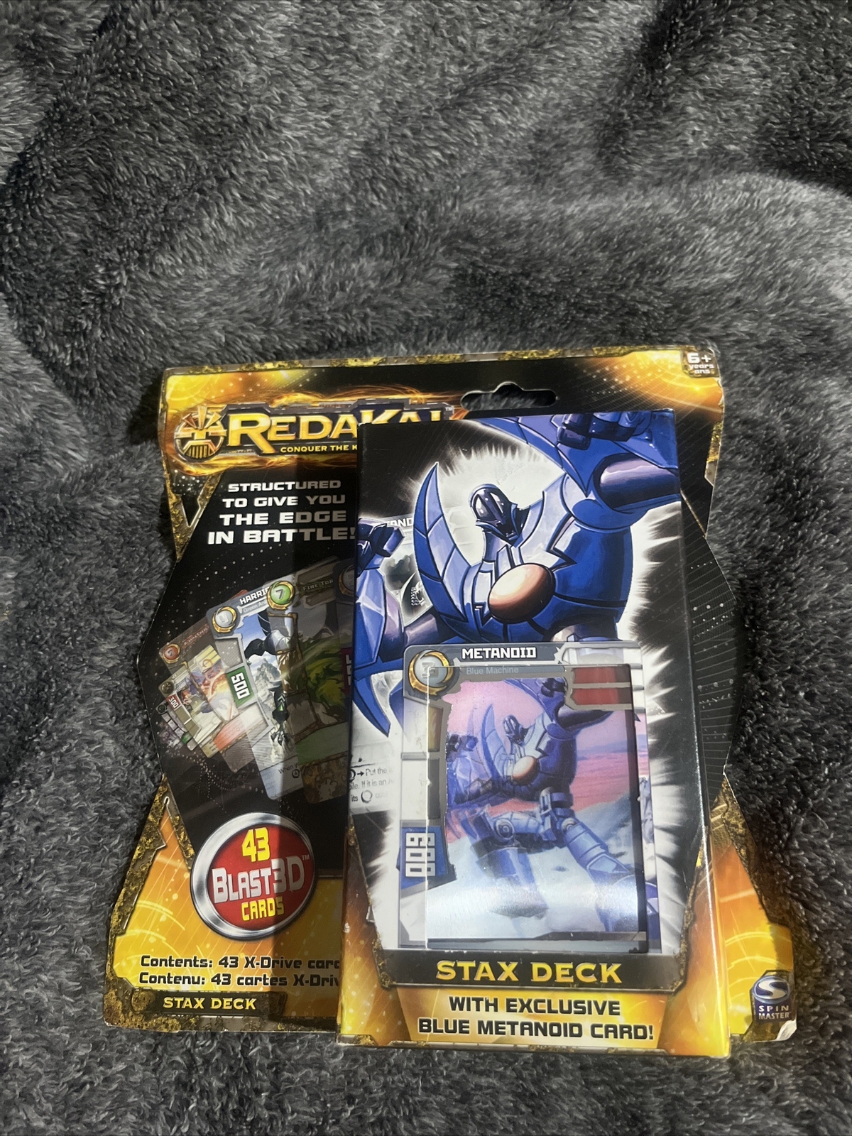 Redakai Conquer The Kairu - Stax Deck - 43 Blast 3D cards - New - Unopened