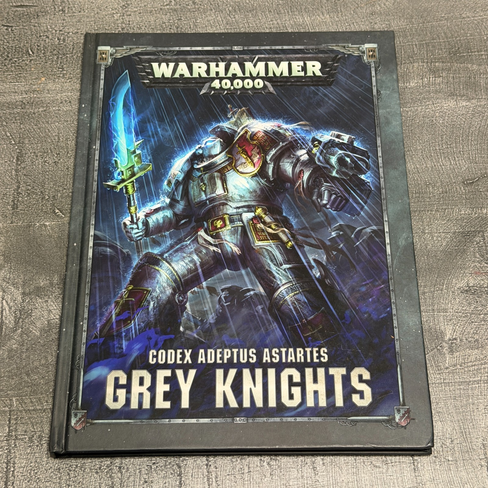 GREY KNIGHTS  Codex Adeptus Astaries Hardcover - Warhammer 40K Games Workshop