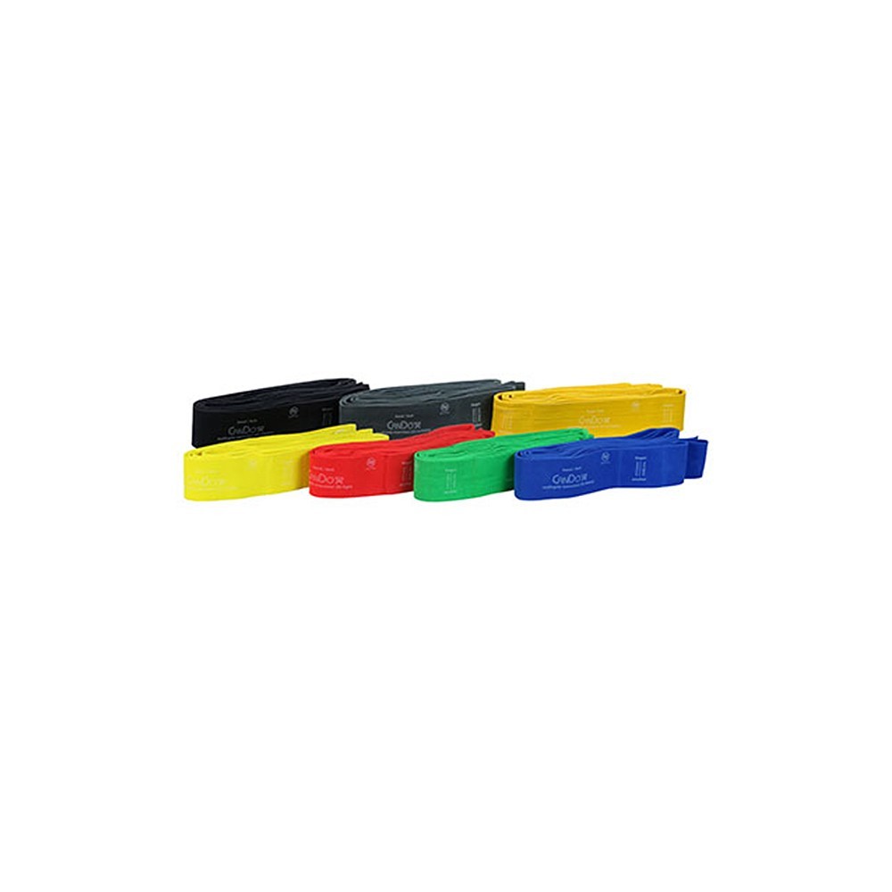 CANDO MULTI-GRIP EXERCISER 30 YARD ROLL, X-LIGHT, YELLOW