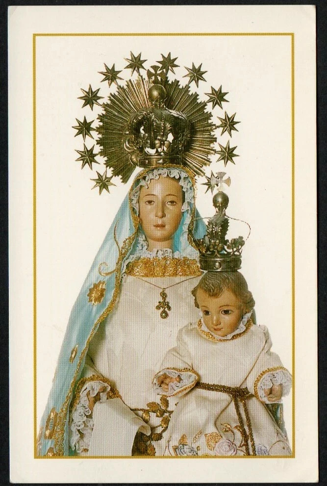 Holy card de la Virgin santino image pieuses estampa