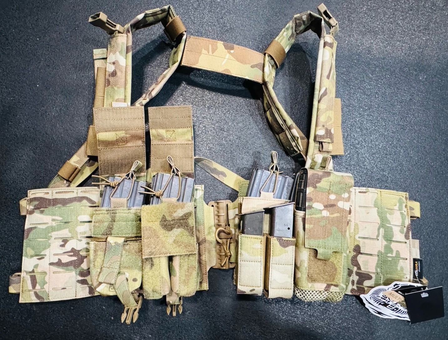 New Limited Drop STP Maritime Multicam Multipurpose Chest Rig NSW SEAL DEVGRU.