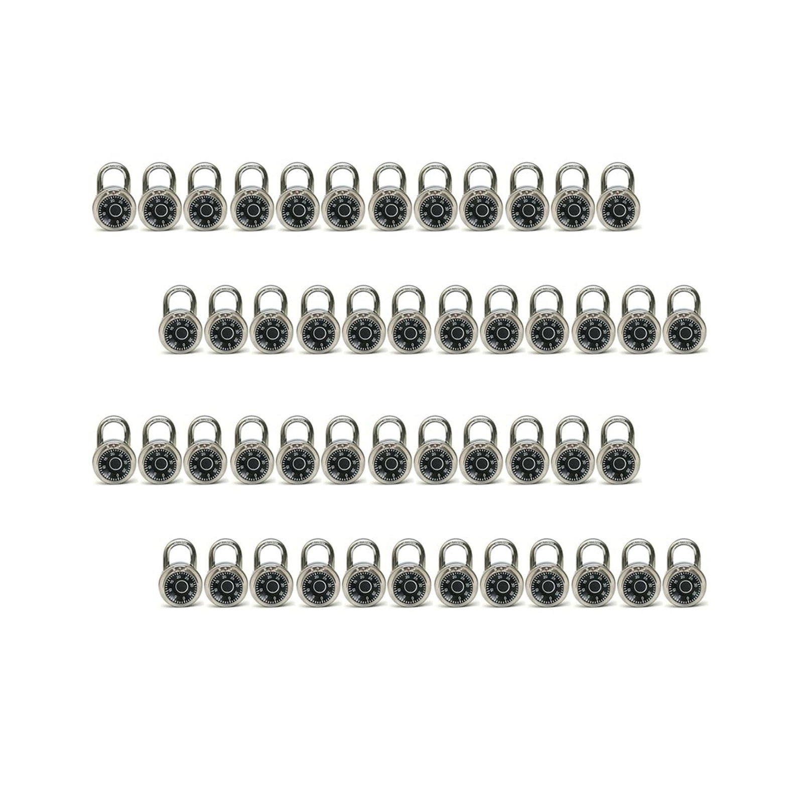48 Pack Combination Lock Locker Lock for Gym and School Lockers Safe Combinat...