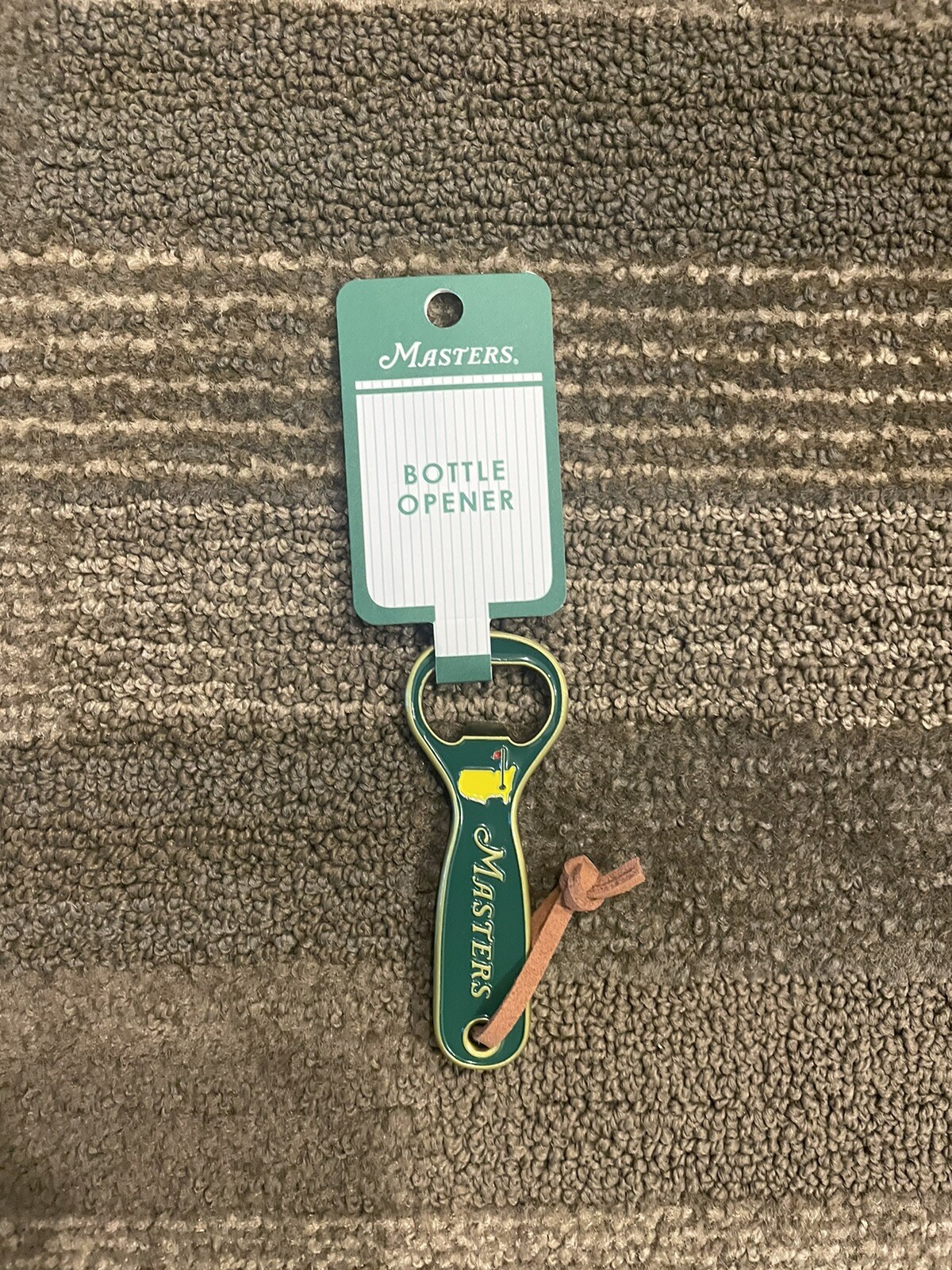 New Masters Green Bottle Opener Augusta National Golf Club, Free Shipping!