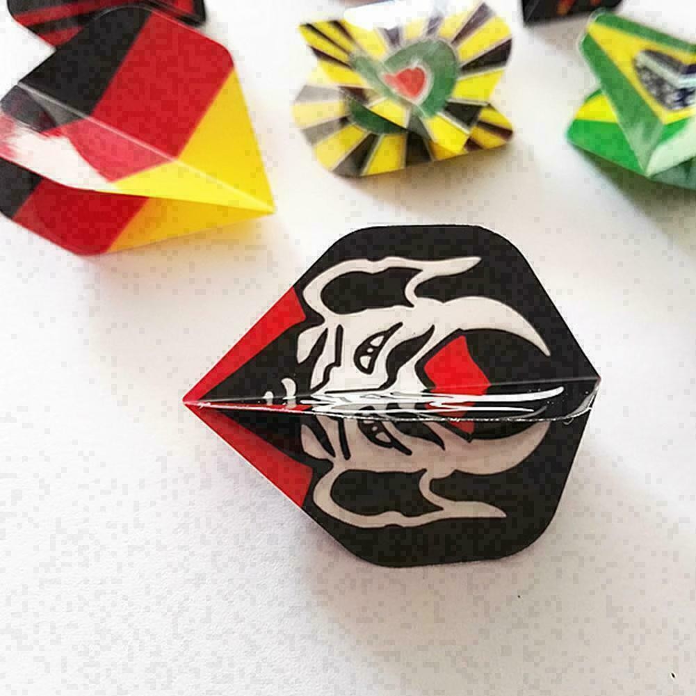 60Pcs 20-Pattern Dart PET Flights Multi-Styles Nice T4D4 Darts Profe Y0M3 Y5O4 F