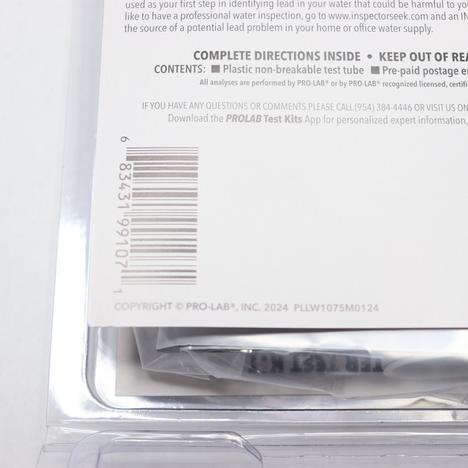 PRO-LAB Lead-In Water Test Kit