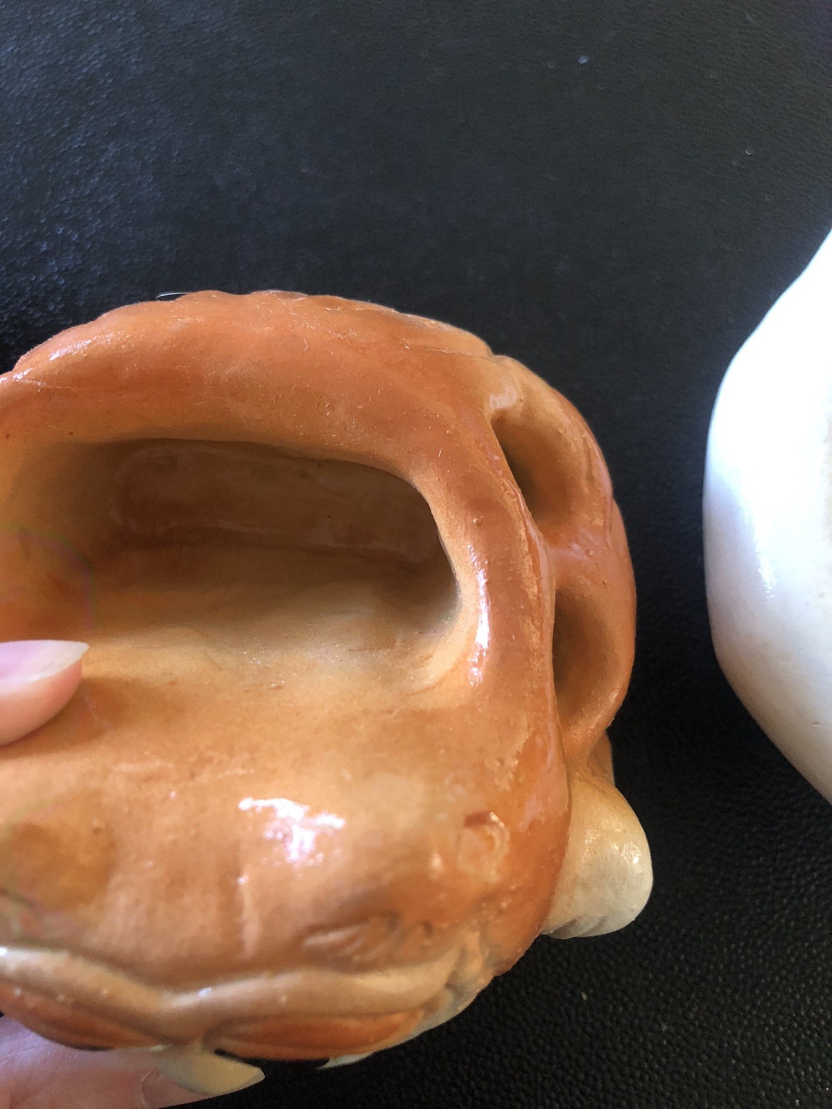 Vintage 70s Owl Toothbrush Holder Caddy Soap Dish Cup Holder Set Bathroom Decor