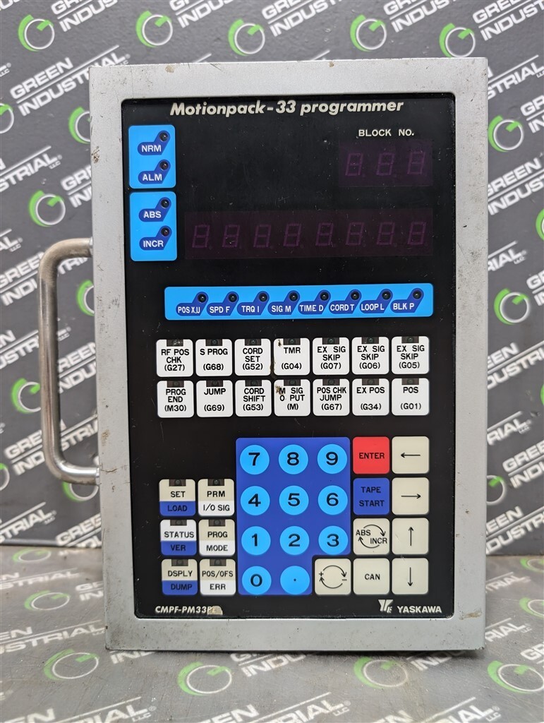 USED Yaskawa CMPF-PM33CE Motionpack-33 Programmer Teach Pendant