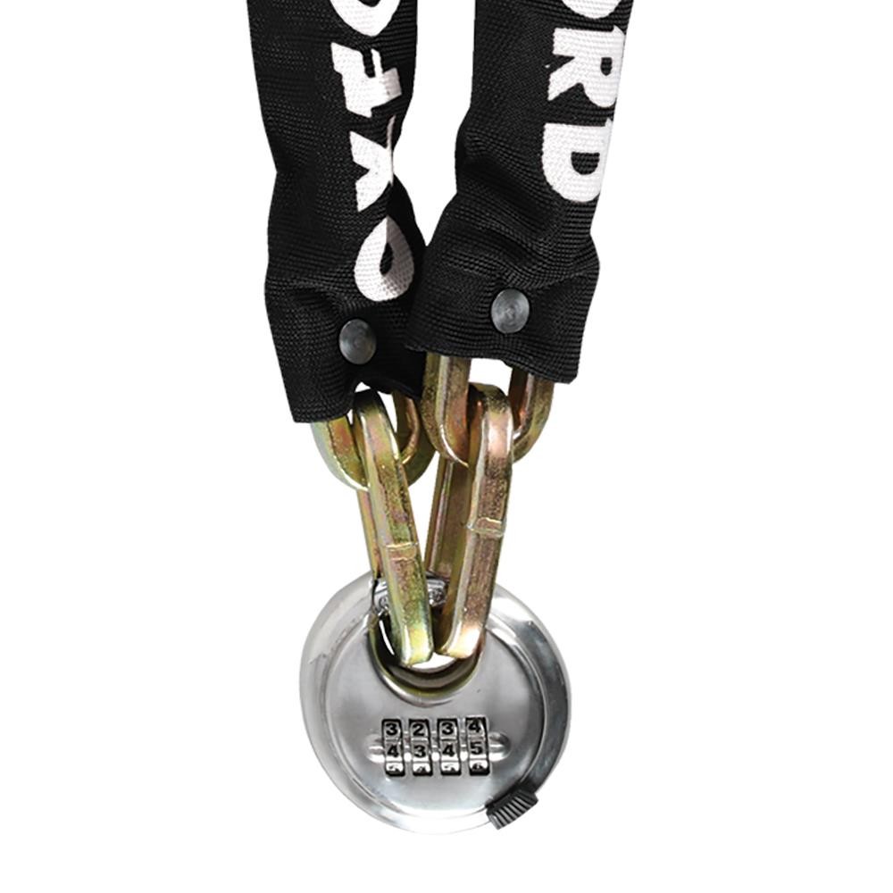 Oxford Discus Motorcycle Chain & Combination Lock 1.5M Theft Security
