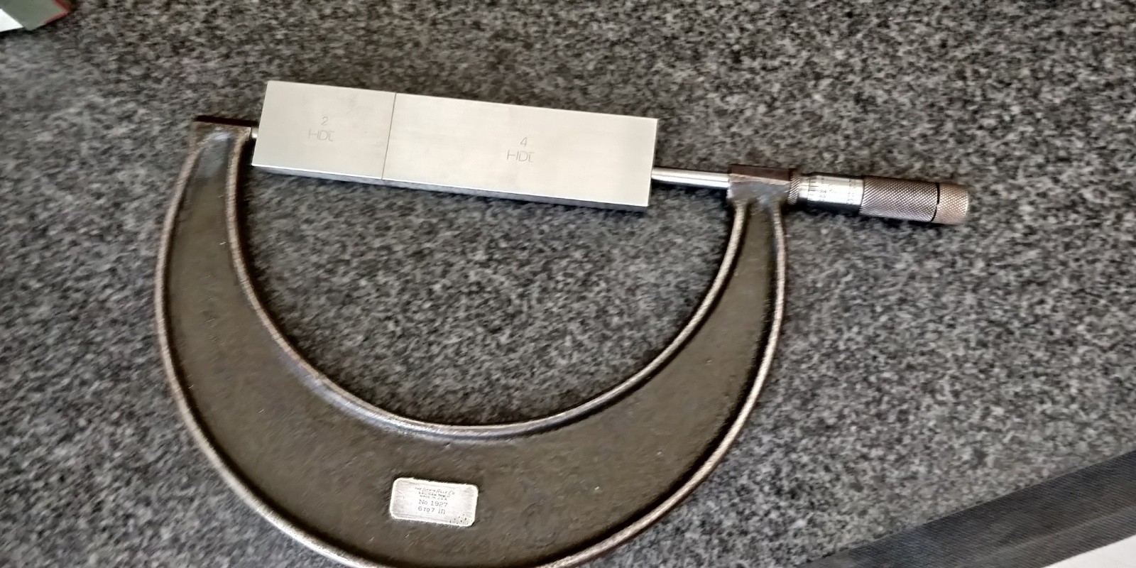 Lufkin 6-7" Micrometer No 1927  REFURBISHED