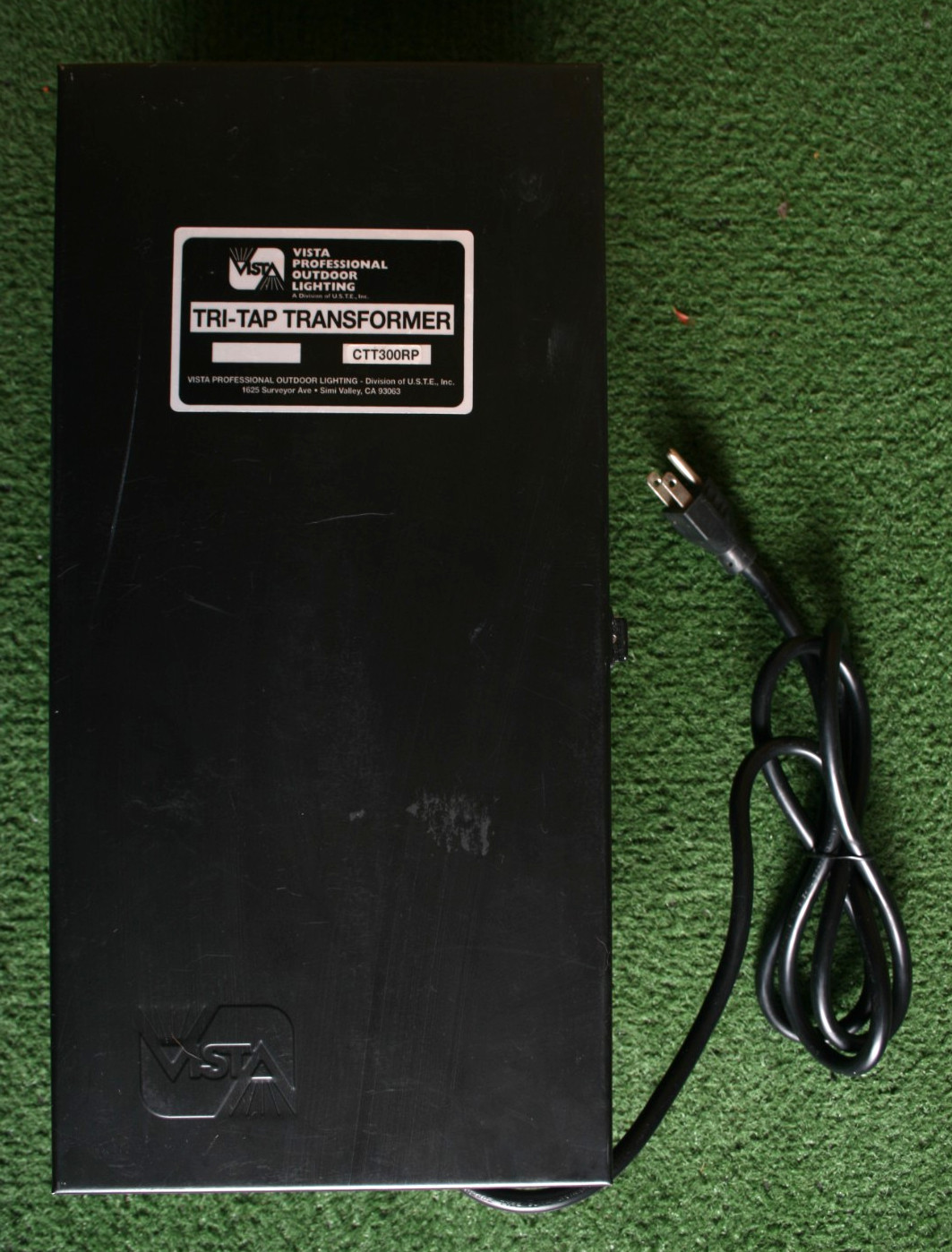 VISTA Professional Outdoor Lighting Tri-Tap Transformer CTT300RP