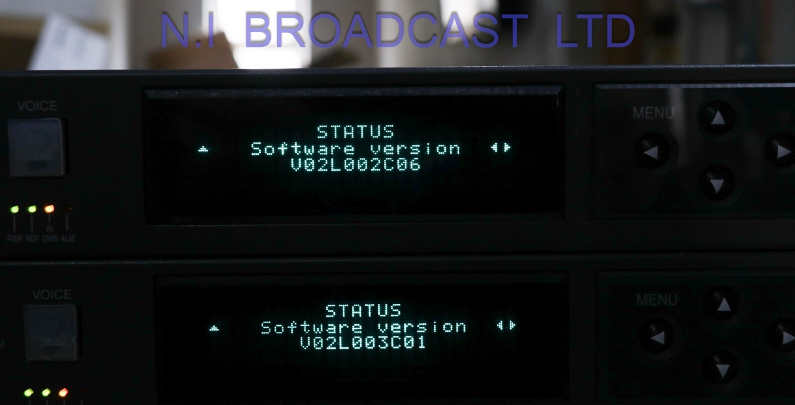Fujitsu ip-9610 dual encoder (2x encoder cards installed, HDSDI h.264 etc)