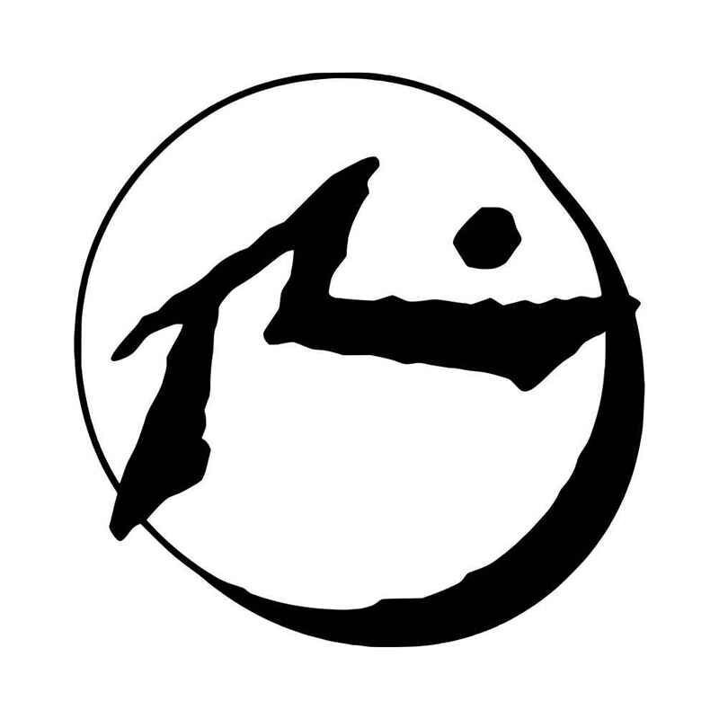 Rusty Surf Vinyl Decal Sticker 150mm wide