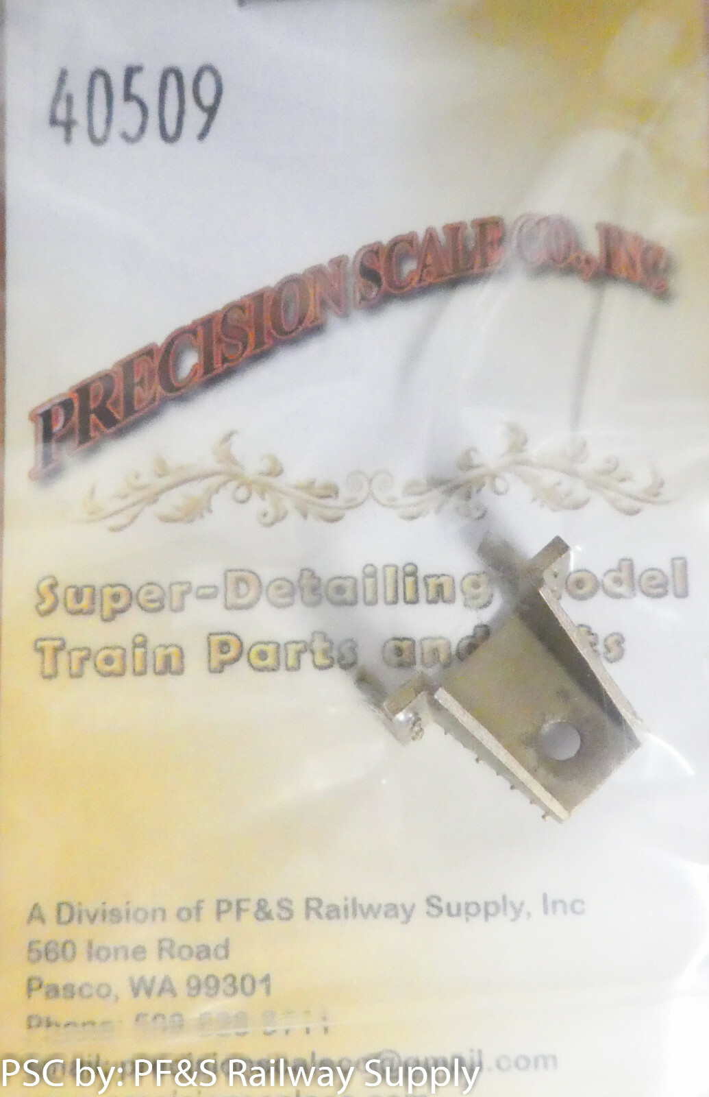 Precision Scale O #40509 Platform, for: Bell, SP AM-2  (Brass Casting)