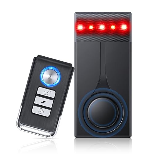 108dB Car Alarm System, Vehicle Anti-Theft Vibration One Alarm(one remote)
