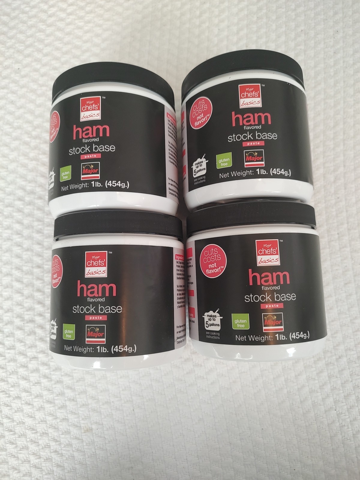 4 Of 1 Lbs Ham Stock Base chef Basic's