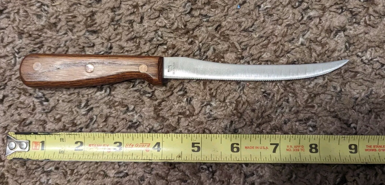 NOS Barclay Forge 5” Stainless Steel Fruit Vegetable Knife Extra Thin Blade