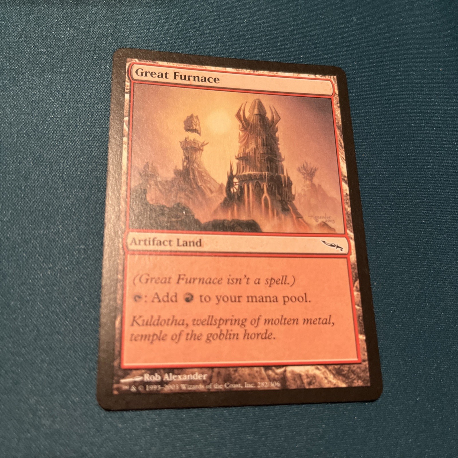 MTG Great Furnace Mirrodin NM Unplayed
