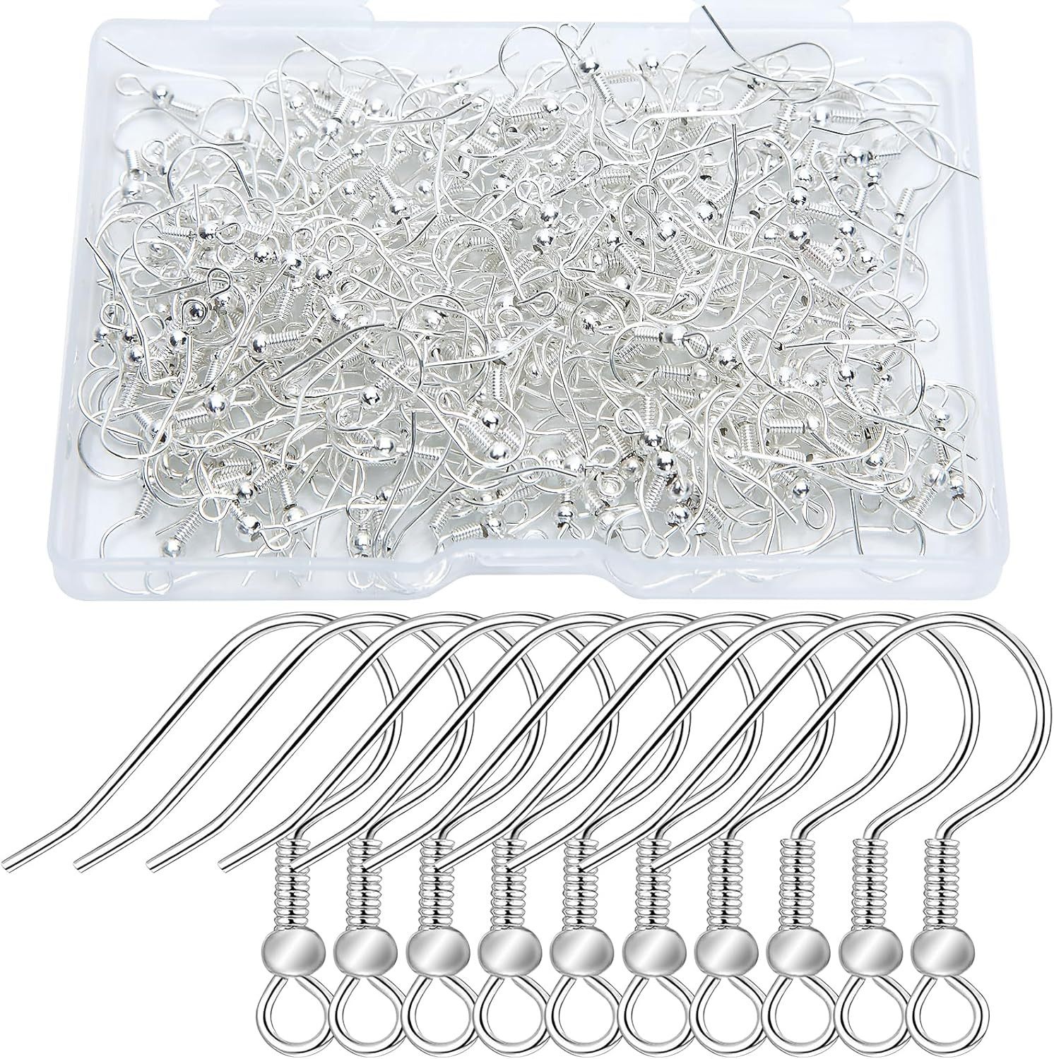 240 Pcs Earring Hooks,Hypoallergenic Fish Hooks for DIY Earring Crafts | Jump Ri
