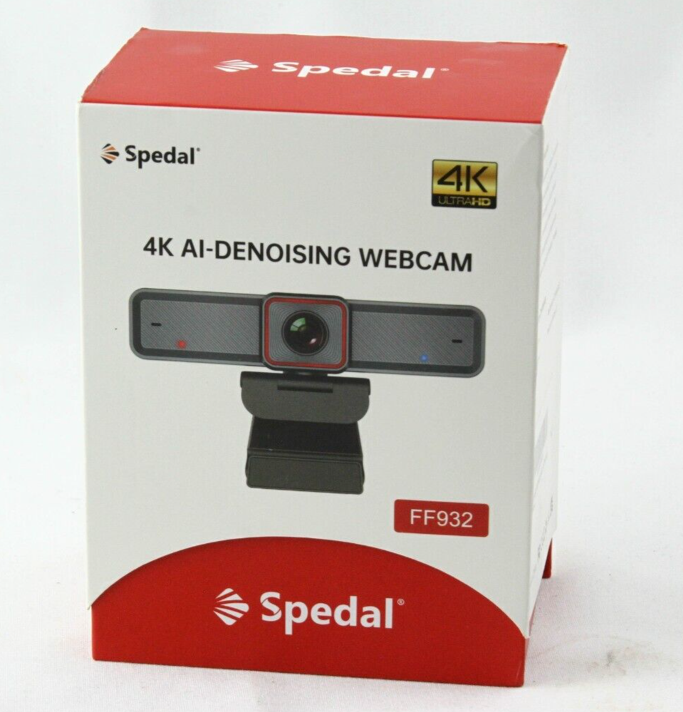 NEW SPEDAL 4K AI-DENOSING FF932 WEBCAM