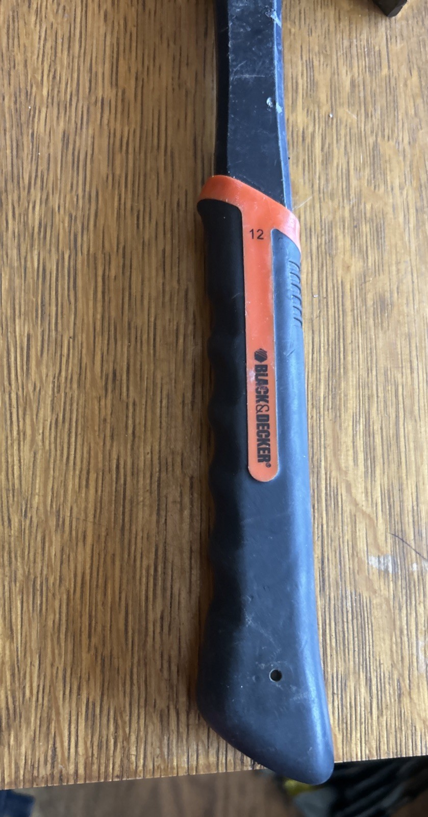 Black and Decker Claw Hammer with Fiberglass Handle