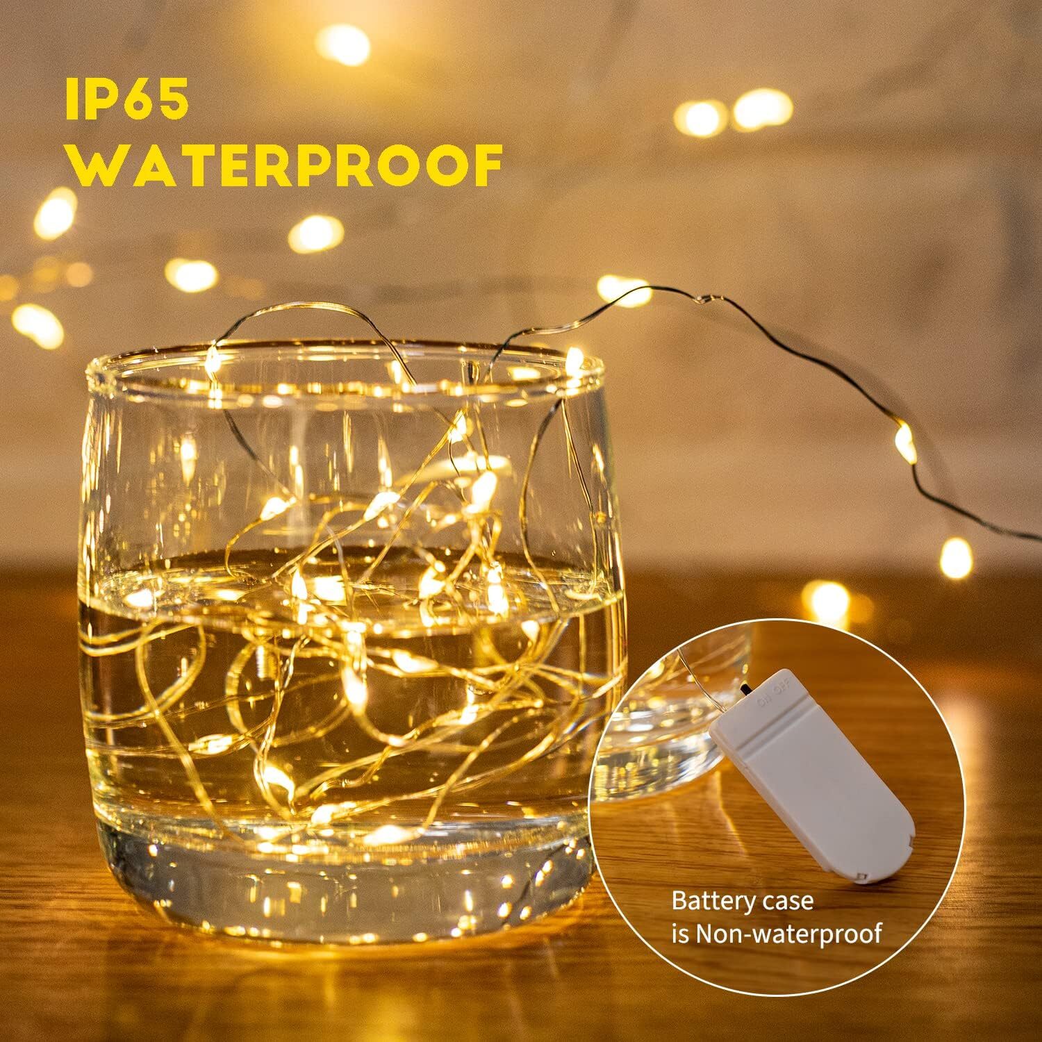 24Pack Fairy Lights Battery Operated String Lights-7ft 20 LED Mini String Lights