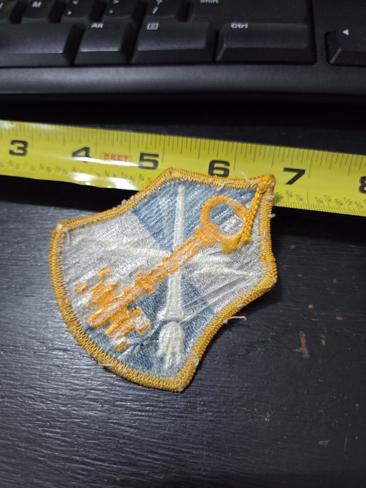 Army Intelligence and Security Command Patch - Vintage