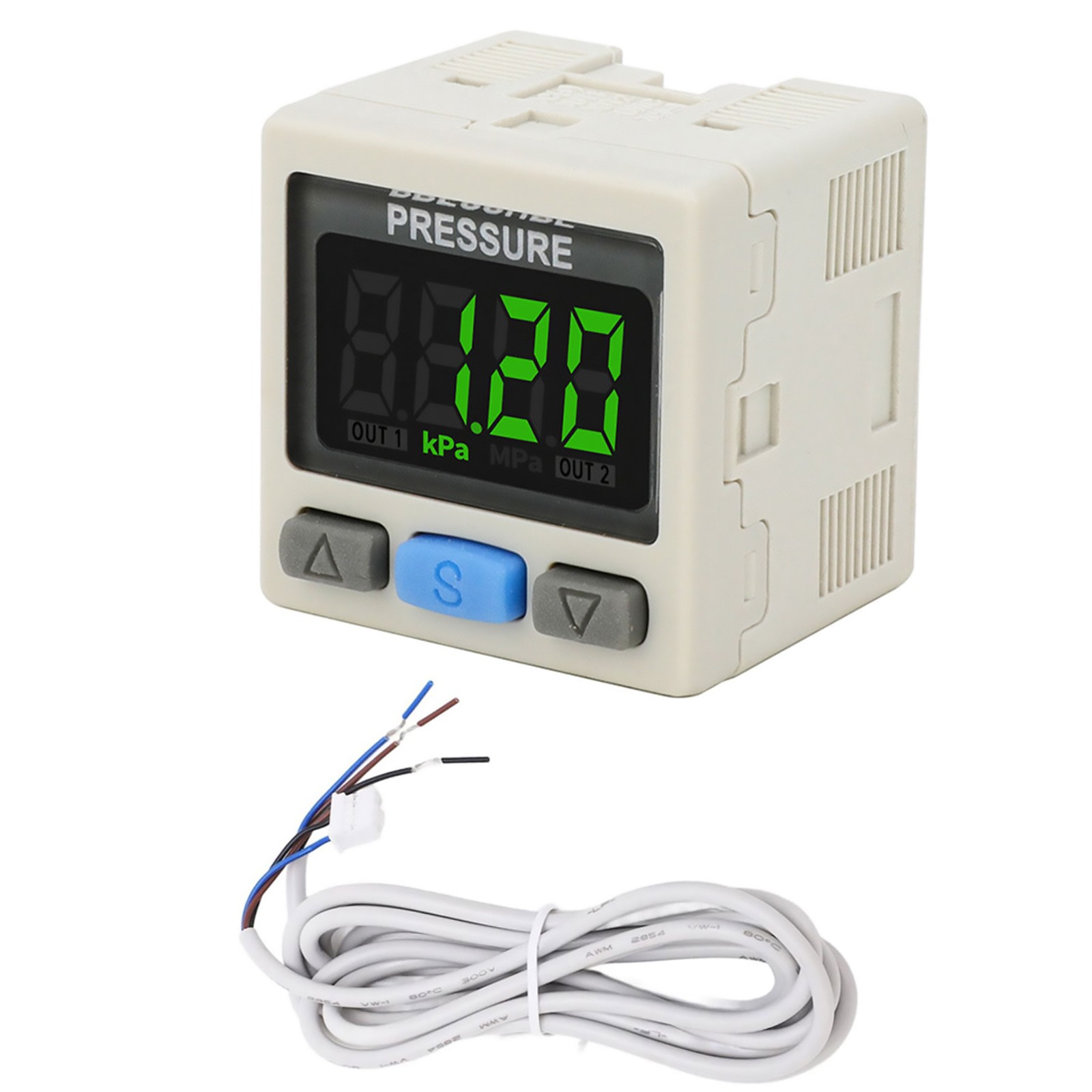 12-24V Digital Pressure Switch RC 1/8 Pneumatic Vacuum Digital Controller Switch