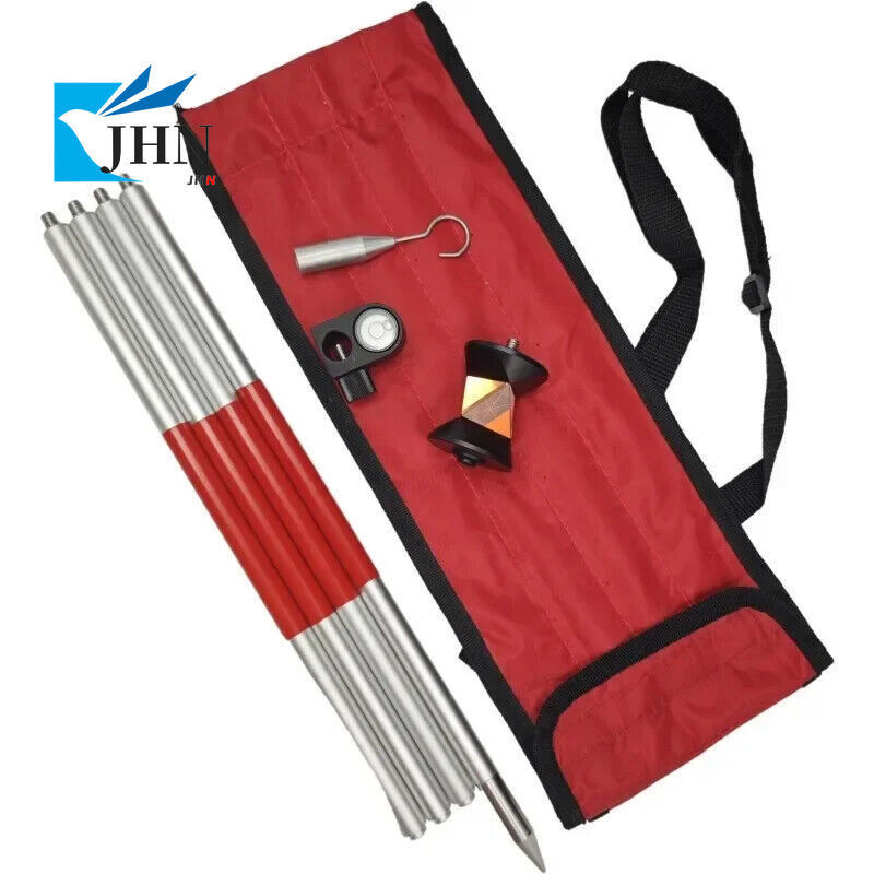 360° Mini Prism with 4 poles for Swiss Total Station surveying GRZ101 360 Degree