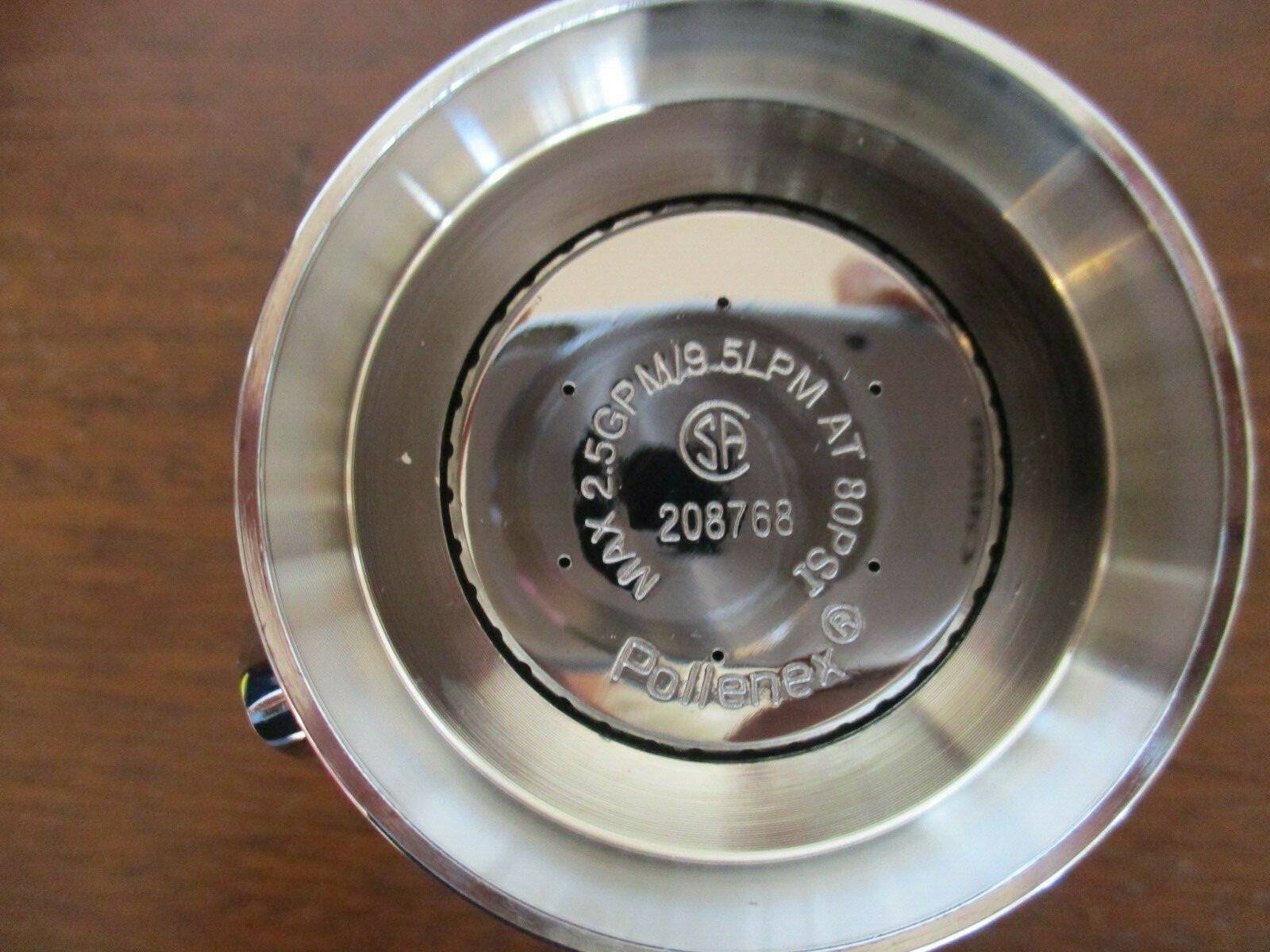 Shower Head - Pollenex Heavy Duty Adjustable - Chrome - Free Shipping