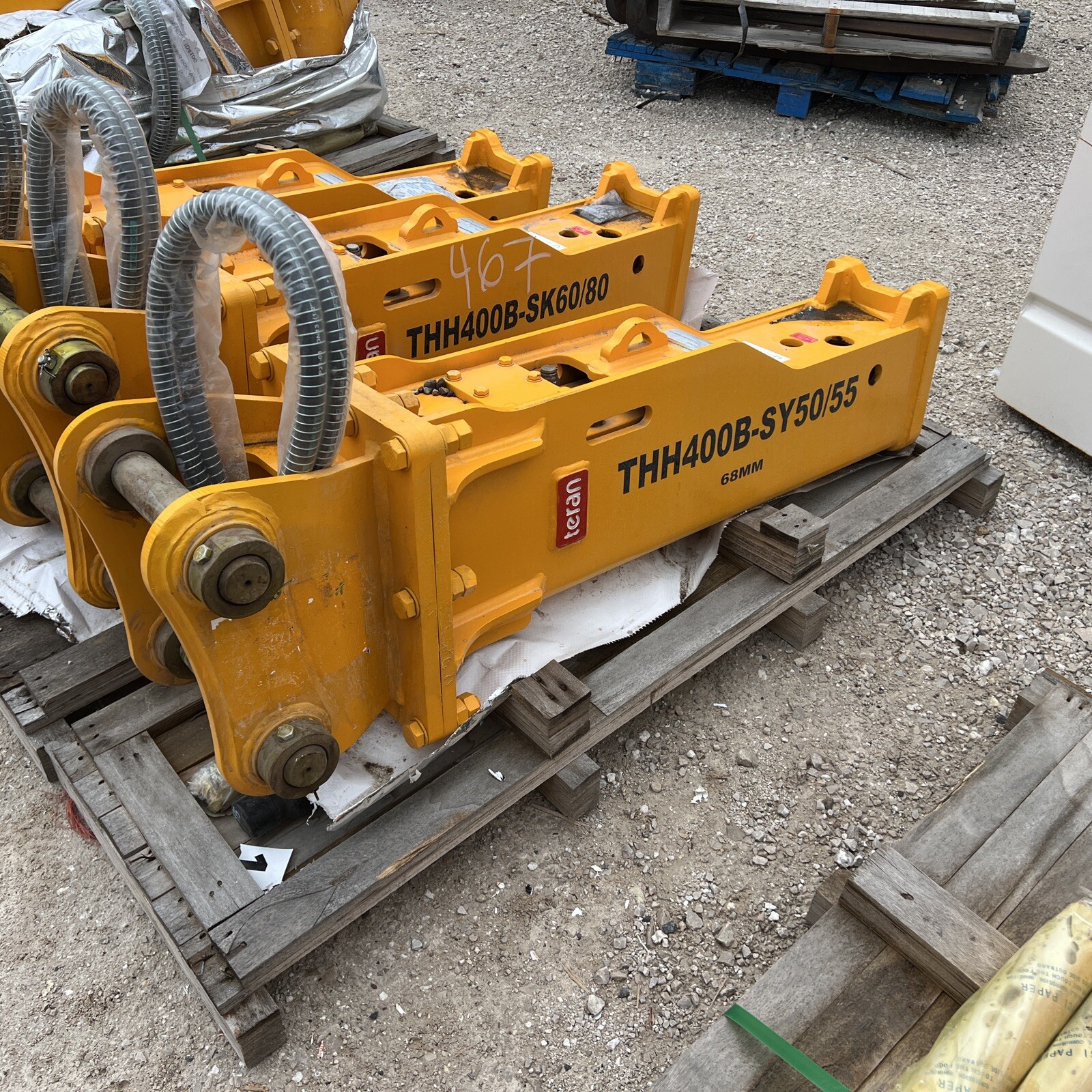 Sany SY50 Excavator Hammer 50 mm pins concrete breaker SY55C SY60 SY60 hydraulic