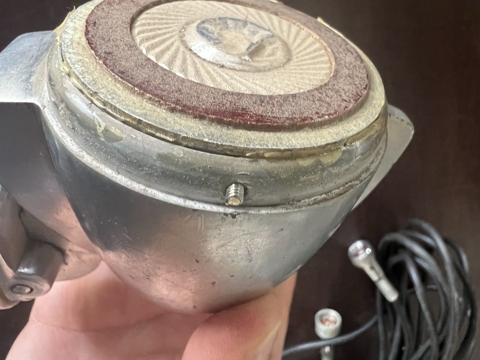 Vintage Turner 22D Mic Microphone & Cable for restore project