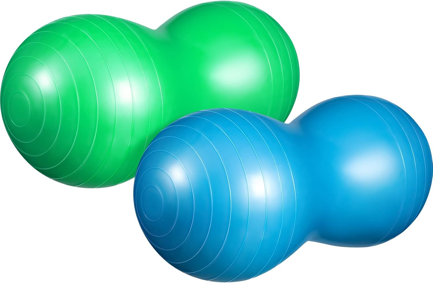 2 Pcs Peanut Ball for Kids 39 X 20 and 31 X 15 Peanut Exercise Ball Yoga Balance