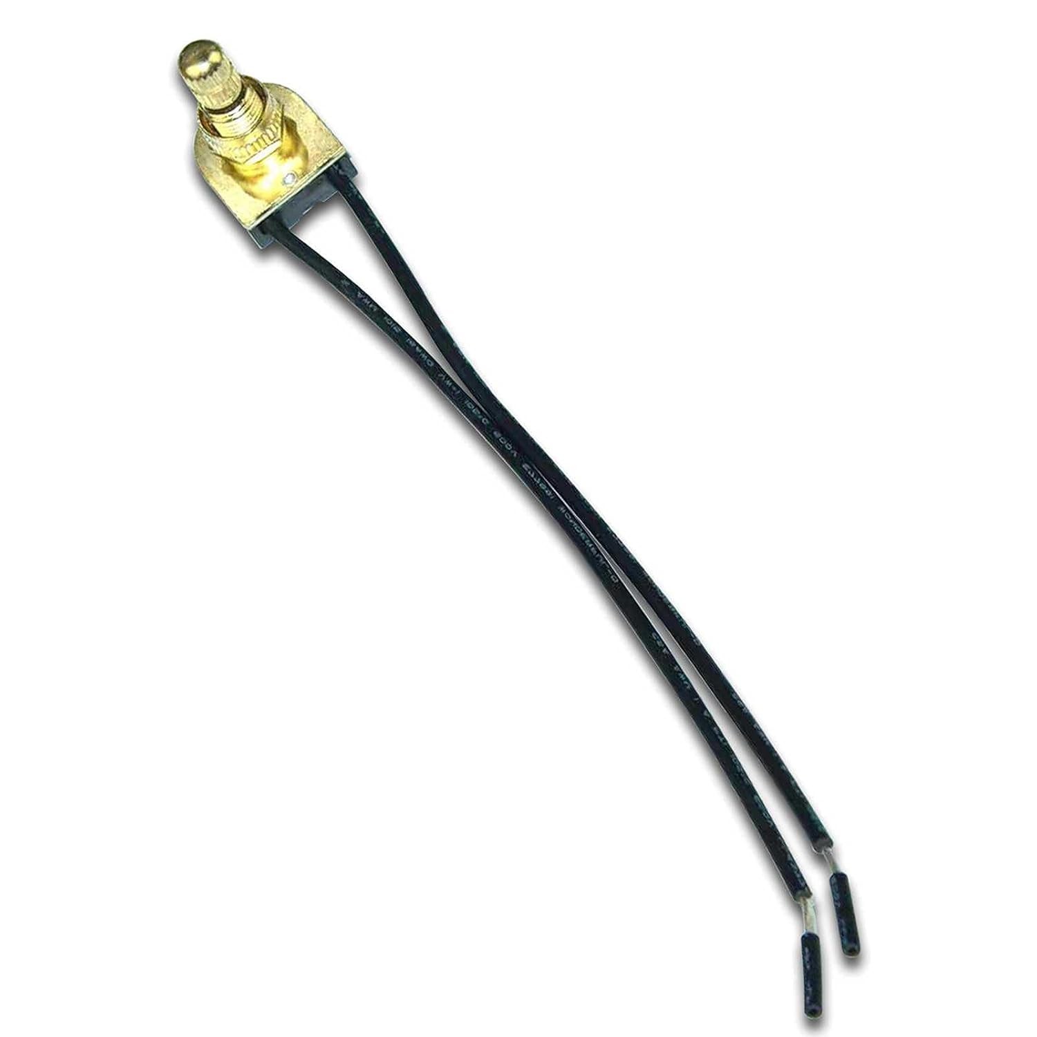 Rotary Switch Zing Ear ZE-106M 125VAC/6A 250VAC/3A 125VL/6A Two Wire Gold