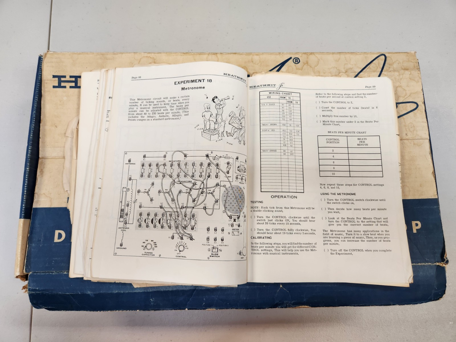 Heathkit Jr. DELUXE ELECTRONIC WORKSHOP - See Pictures & Read Description