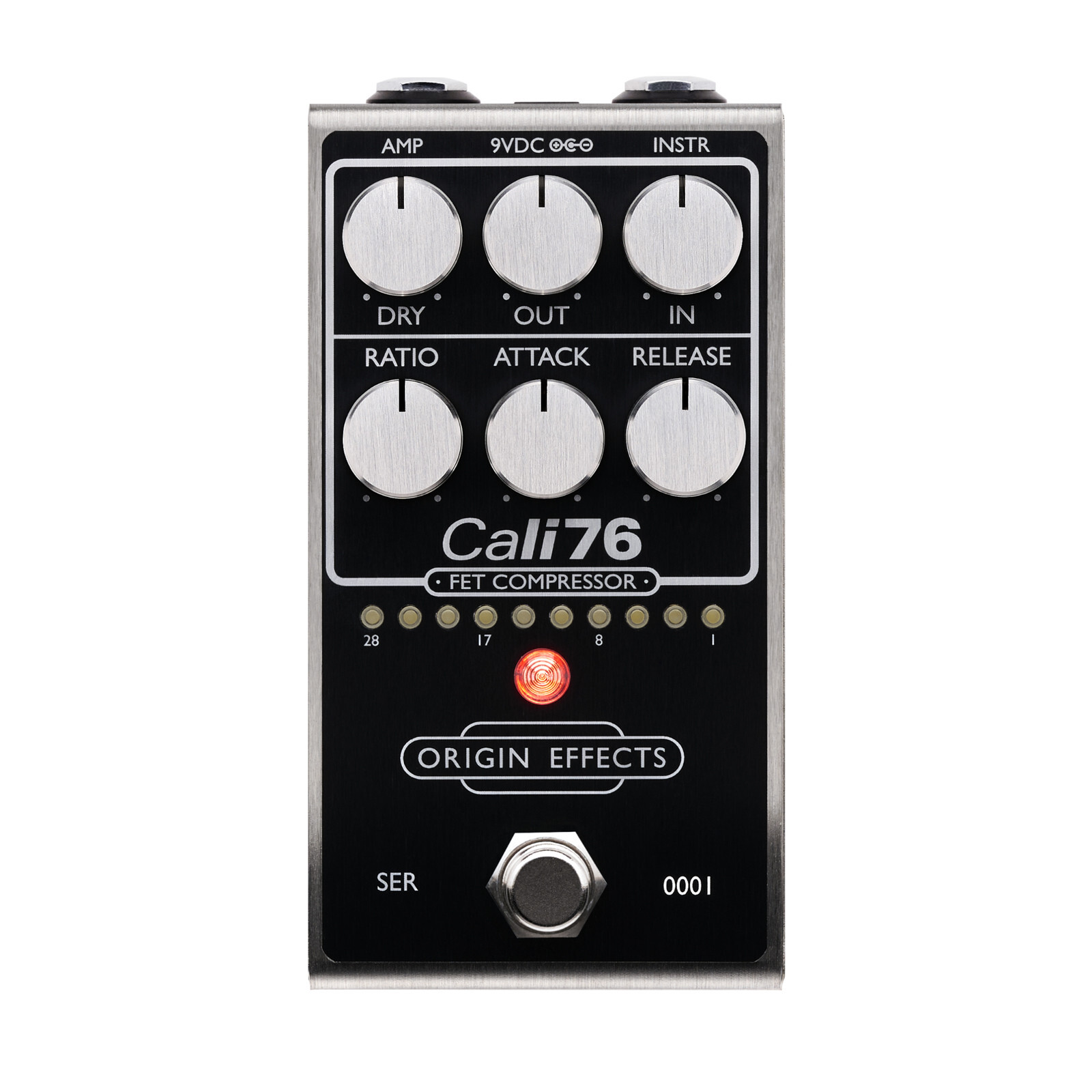 Origin Effects Cali76 FET Compressor Pedal (Black)