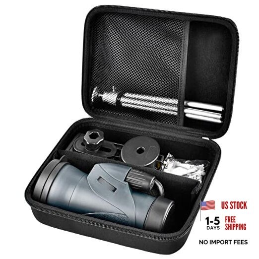 Monocular Telescope Case Compatible with Gosky 12x55/ for Eullsi/for Black