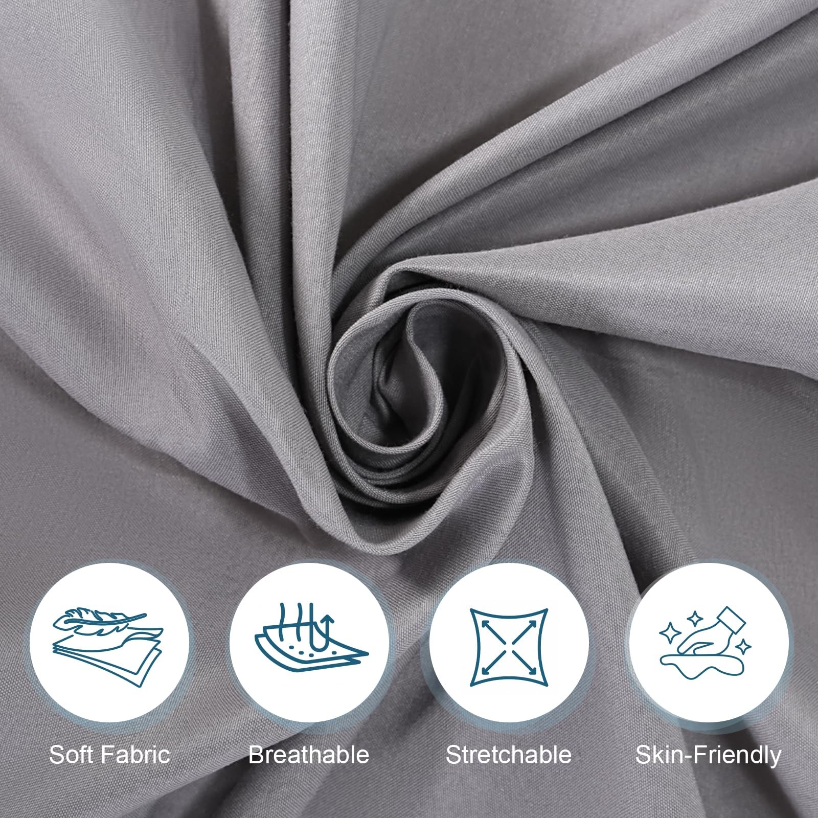 Cot Sheets 31" x 75", Cot Fitted Sheet for Narrow Twin/RVs Bunk/Camper Bunk/G...