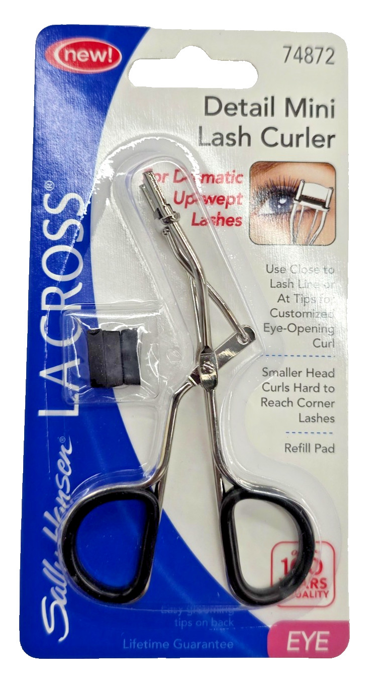 NEW LA CROSS DETAIL MINI LASH CURLER- 74872