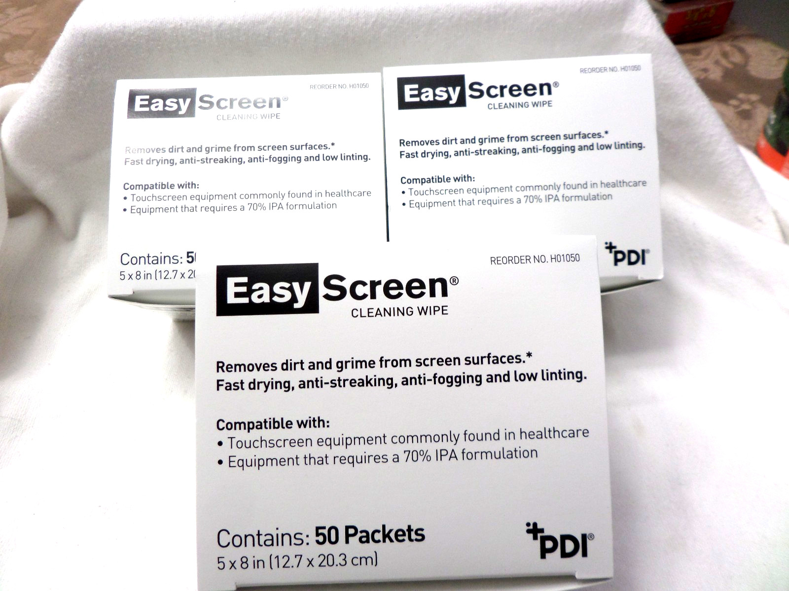 Easy Screen Cleaning Wipes, Electronic Screen Cleaning, Laptops, Monitors,