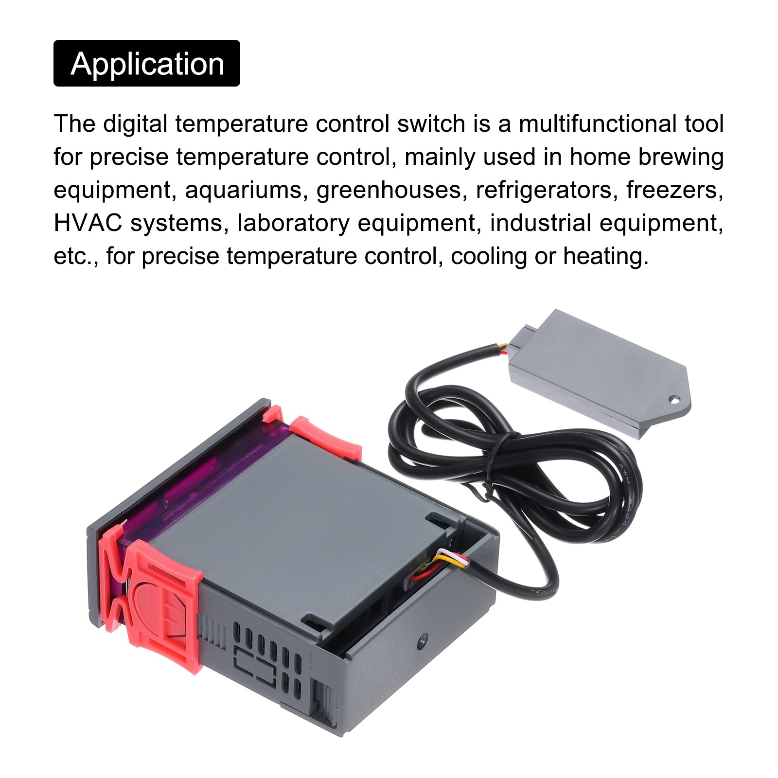 STC- 3028 10A DC 24V Digital LED Digital Temperature and Humidity Controller