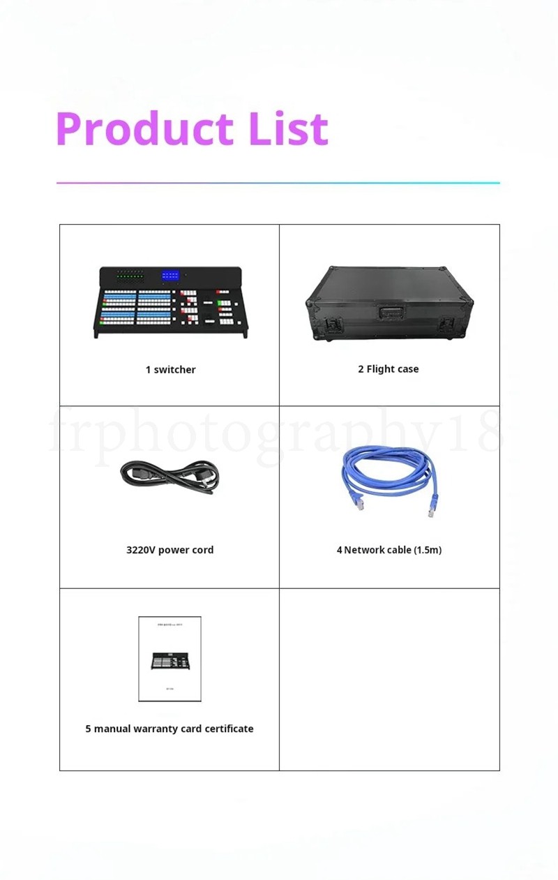 TYSTTS-18 ATEM Broadcasting Station Panel BMD Broadcasting Level Station Control