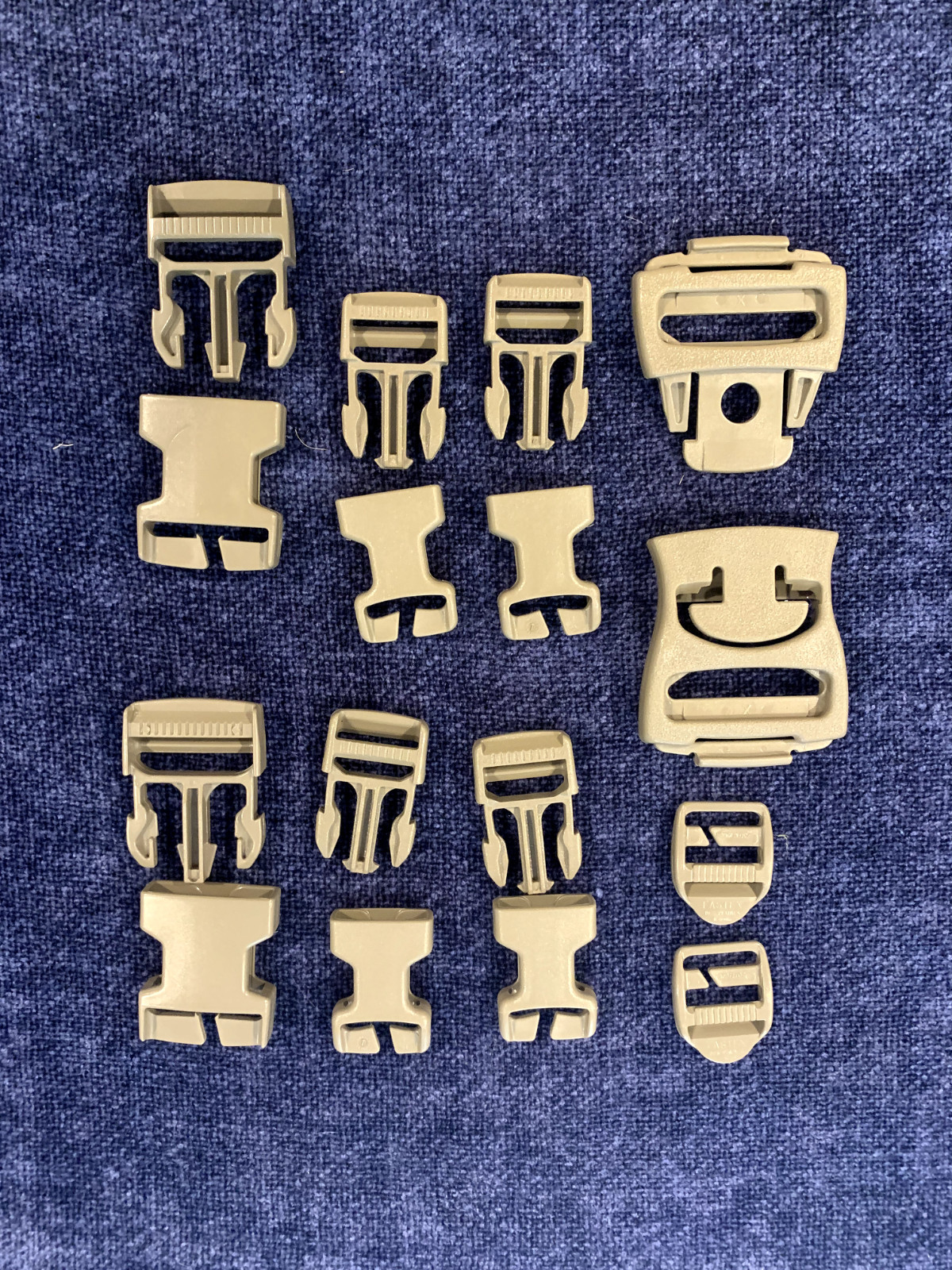 New Never Used Army Tan Tactical Buckle Replacement Set