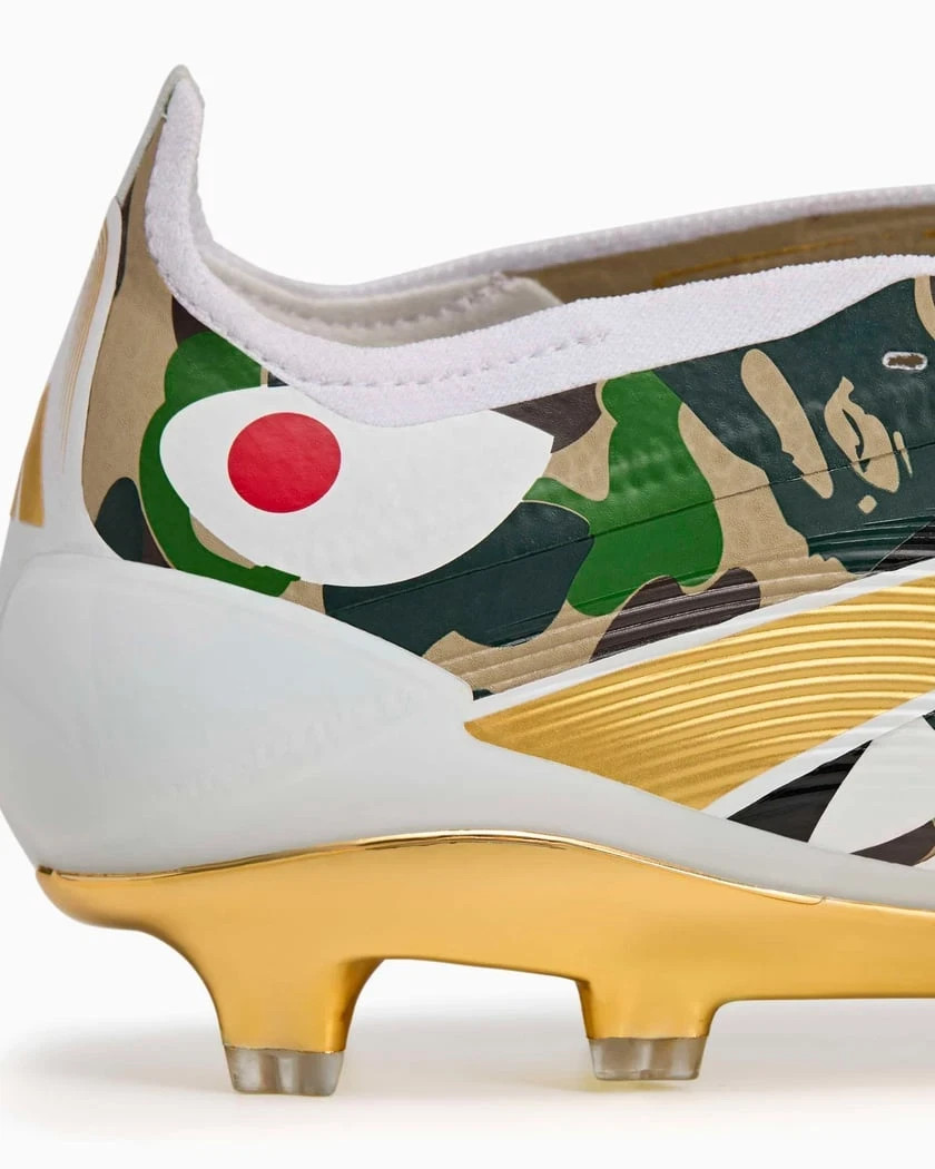 A BATHING APE x adidas Predator Elite FG Hemp Gold Metallic JS3104 Men's US4-14