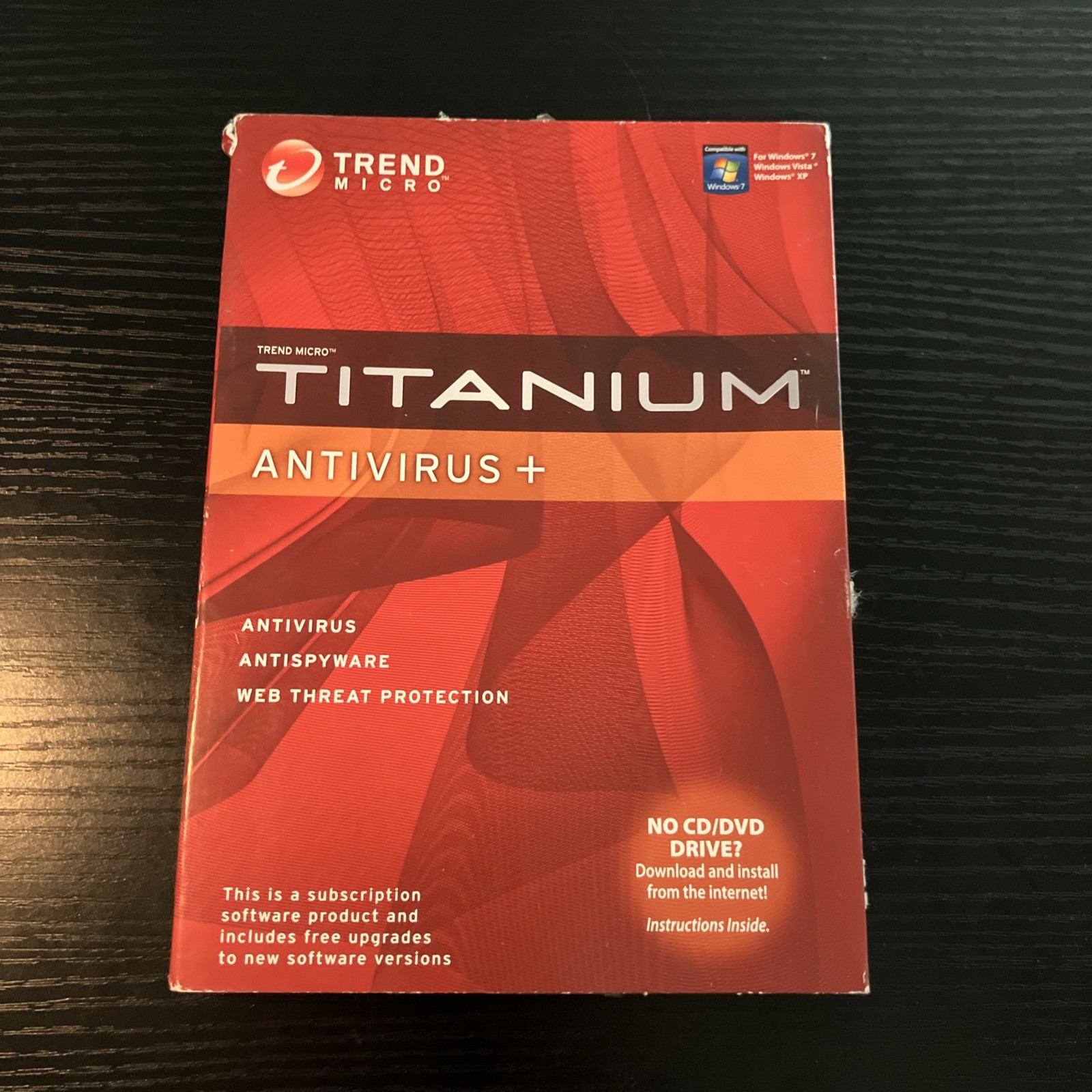 Trend Micro Titanium Antivirus+ 2012 PC & Mac 1 Year (Sealed)