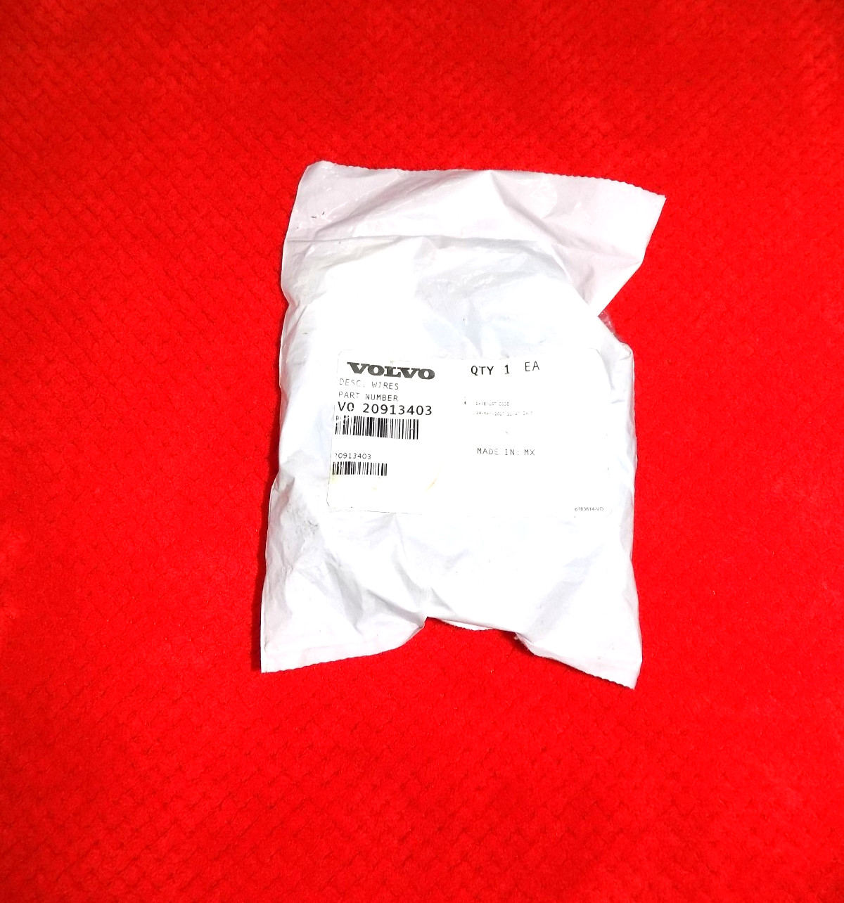 GENUINE 2019-2023 VOLVO VNL 760 SIDE MIRROR WIRE HARNESS 20913403