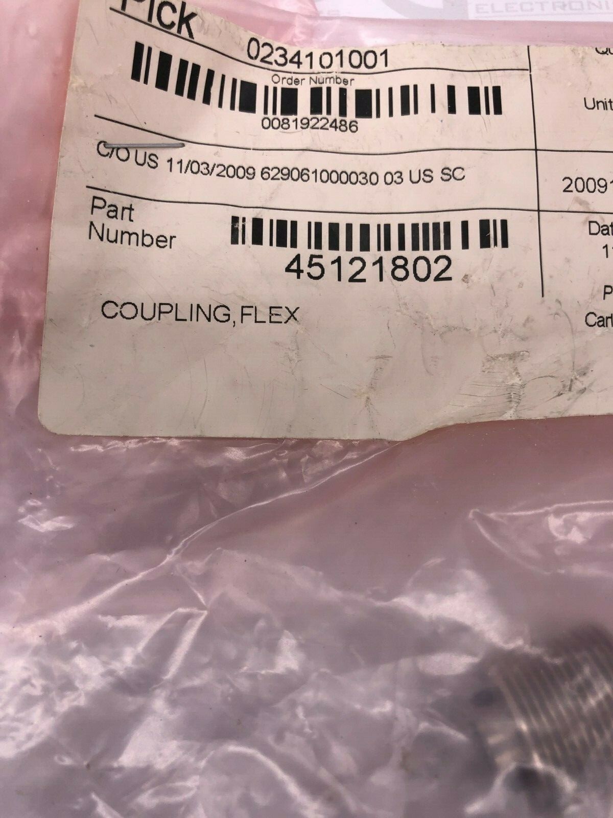 Universal Instruments 45121802 Flexible Coupling