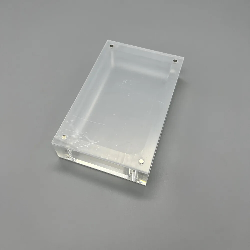 For GameBoy LIGHT GBL Console Acrylic Clear Magnetic Storage Display Box Case